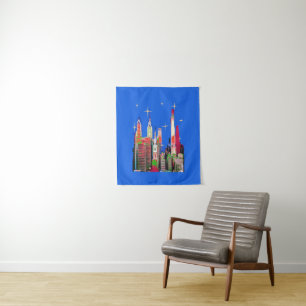 Tapiz Filadelfia, añadir texto, Tapestry