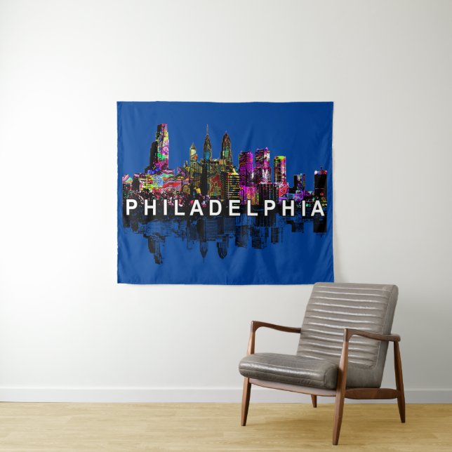 Tapiz Filadelfia, Pennsylvania en graffiti Tapestry (In situ (horizontal))