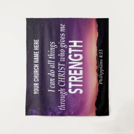 Tapiz Filipinas 4:13 PUEDO HACER TODAS LAS COSAS Iglesia