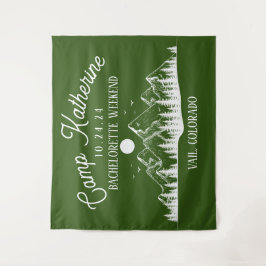 Tapiz Fin de semana de fiesta de Glamping en Camp Bachel