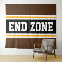FINAL ZONE Fun Athletic Brown Rayas Amarillas Negr