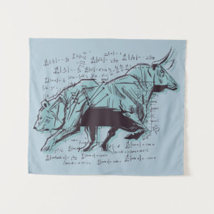 Tapiz Financiación del análisis de mercado de valores