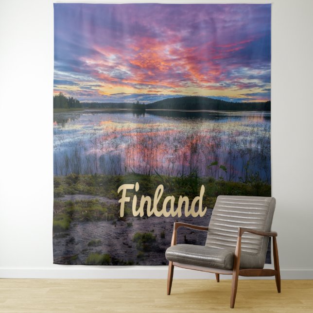 Tapiz Finlandia Helsinki Europa del Norte (In situ)