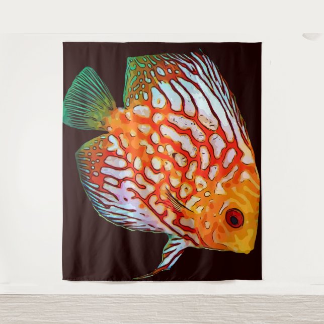 Tapiz Fishey Fishey Tapestry (Anverso)