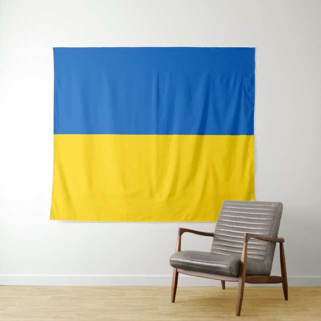 Tapiz Flag of Ukraine (In situ (horizontal))