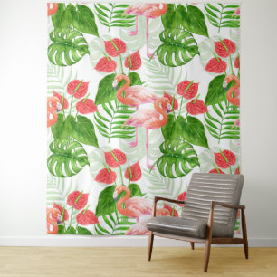 Tapiz Flamingo garden