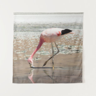 TAPIZ FLAMINGO ROSA EN EL CUERPO DEL AGUA
