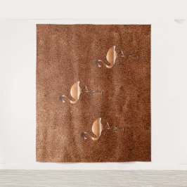 Tapiz Flamingo Tropical Flair Gold