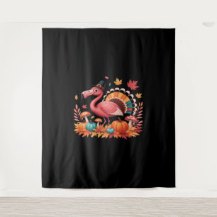 Tapiz Flamingo Turquía aguda flamenco Turquía caen de la