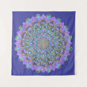 Tapiz Flor de la Vida - Mandala Estilo India 2