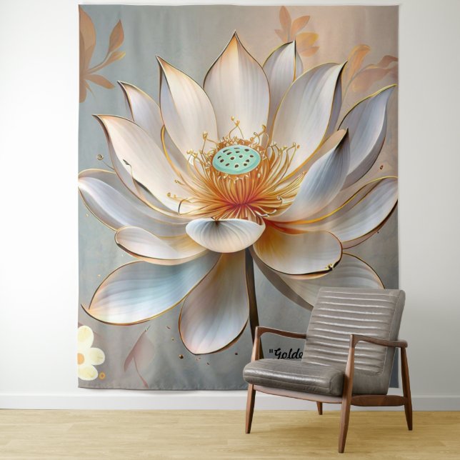 Tapiz "Flor Espiritual en Flor" (In situ)