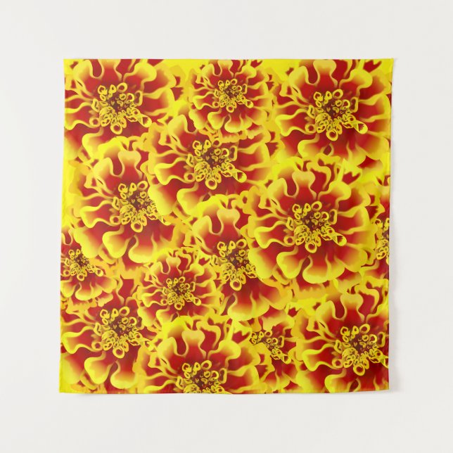 Tapiz Flor Marigold (Anverso)