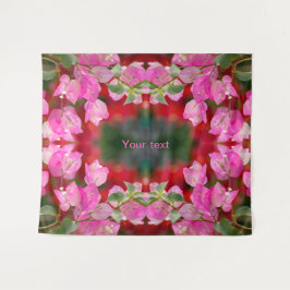 Tapiz Flor rosa de Bougainvillea