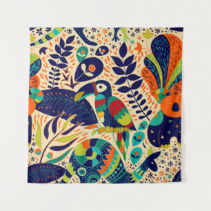 Tapiz Floral amarilla: fondo de escritorio tropical bril