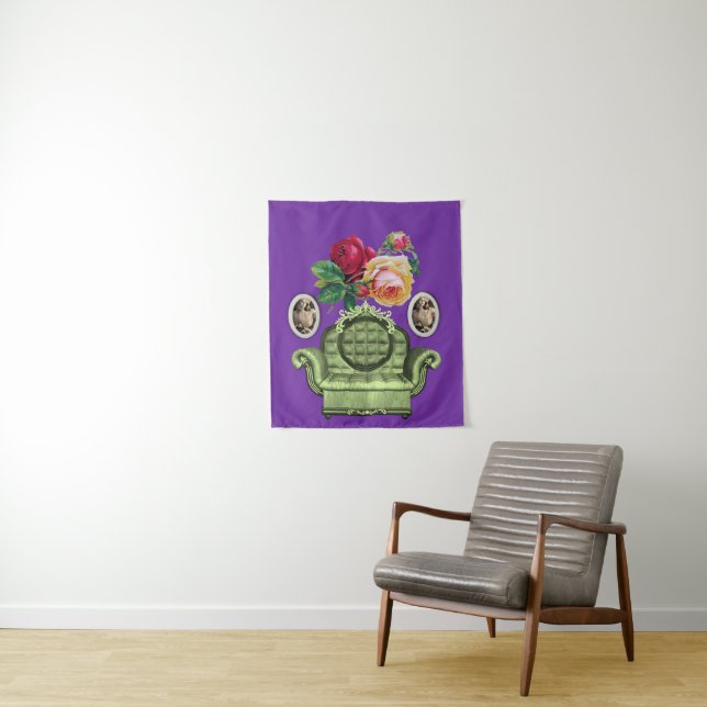 Tapiz Floral de Tapestries (In situ)