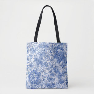 Tapiz floral Delft - Bolsa Tote