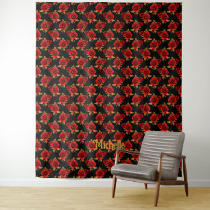 Tapiz Floral Gótico
