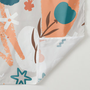 Tapiz Floral orgánica plana