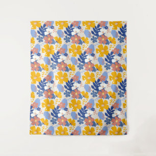 Tapiz Floral orgánica plana