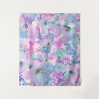 *~* Floral Pastel Floral Blue Pink FLowers 
