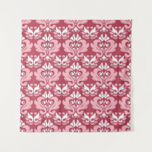 Tapiz Floral roja: amarillo pálido sin foco