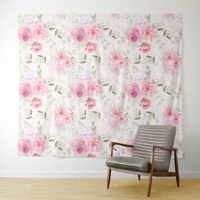 Tapiz floral simple (In situ (horizontal))