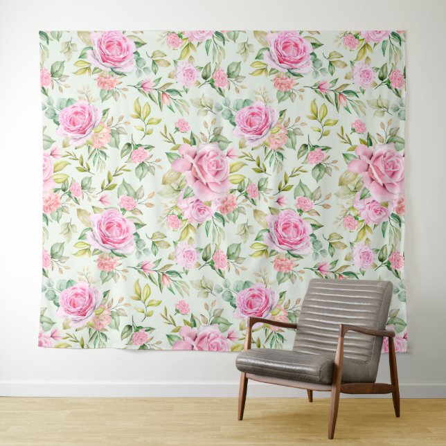 Tapiz floral simple (In situ (horizontal))