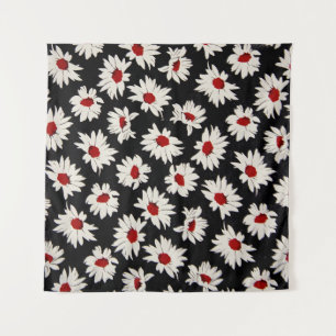 Tapiz Flores abstractas, un patrón de acuarela artística