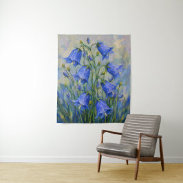Tapiz Flores de campanillas azules