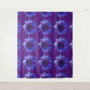 Tapiz Flores de maíz azules