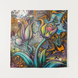 Tapiz Flores de Mandala