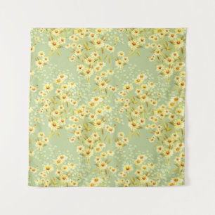 Tapiz Flores de margarita: Las Acuarelas Oscuras Sin Mar