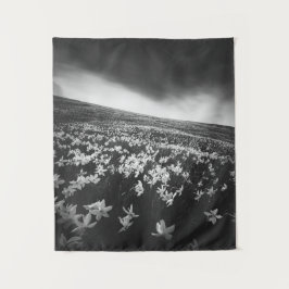 Tapiz Flores de Narciso en la montaña Golica, Eslovenia