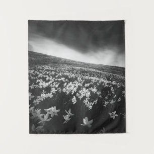Tapiz Flores de Narciso en la montaña Golica, Eslovenia