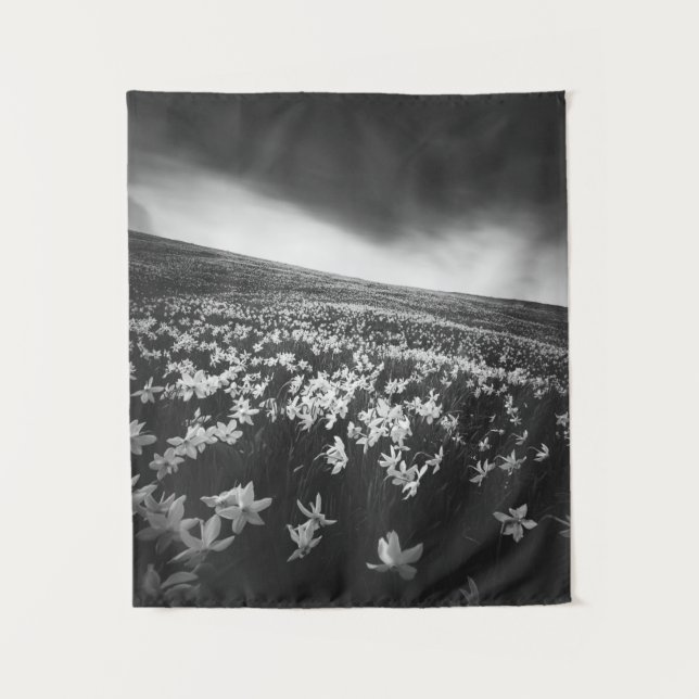 Tapiz Flores de Narciso en la montaña Golica, Eslovenia (Anverso)