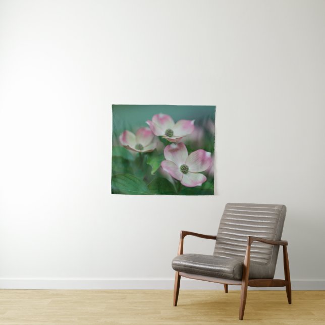 Tapiz Flores | Flores de dogwood (In situ (horizontal))