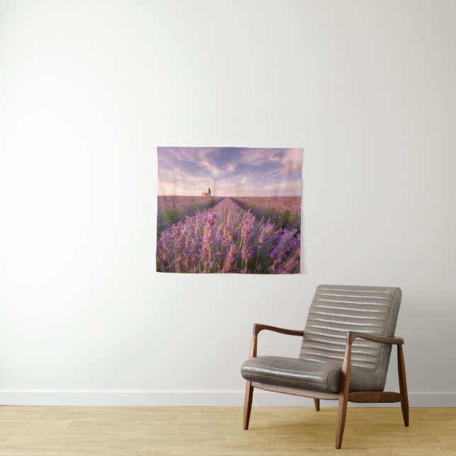 Tapiz Flores | Lavender Southern France (In situ (horizontal))