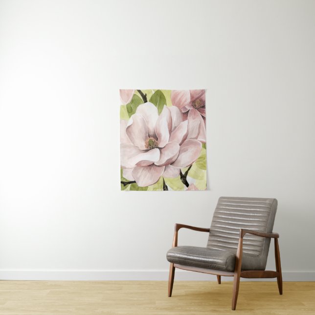 Tapiz Flores Rubor Magnolia (In situ)
