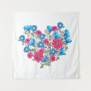 Tapiz Flores silvestres brillantes