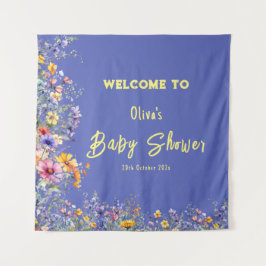 Tapiz Flores silvestres Tapestry Baby Shower