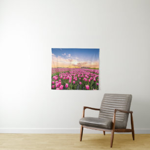 Tapiz Flores   Tulips, Holanda del Sur, Países Bajos