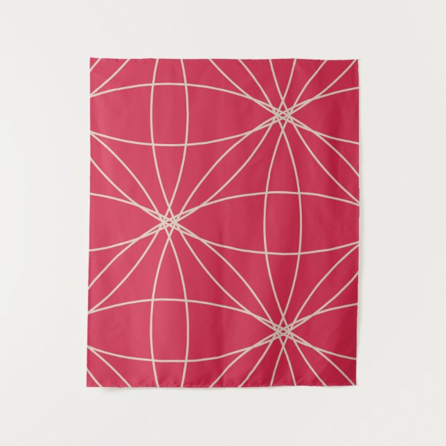 Tapiz Flores y círculos 2 (versión 2) (Anverso)