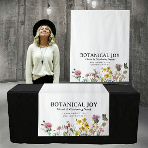 Tapiz Florist Garden Pop Up Table Runner Rótulo