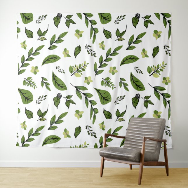 Tapiz Flower Design Series 4 (In situ (horizontal))