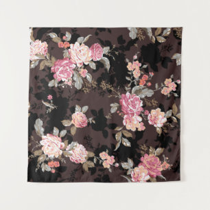 Tapiz flower pattern design textile illustrationpattern,