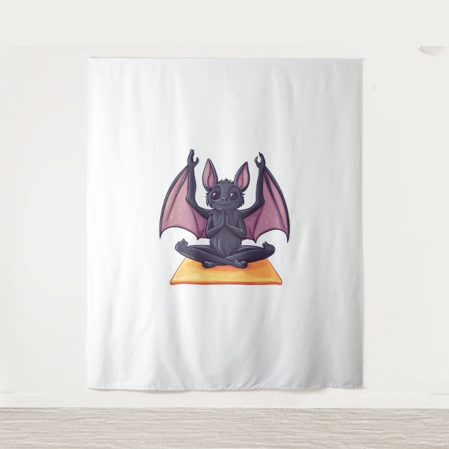 Tapiz Flujo de Bat Yoga (Anverso)