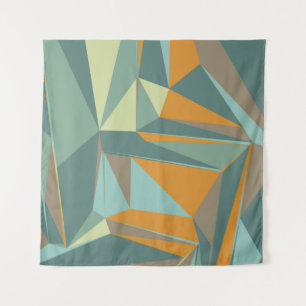 Tapiz Fondo abstracto con colorido trianglesabstracto