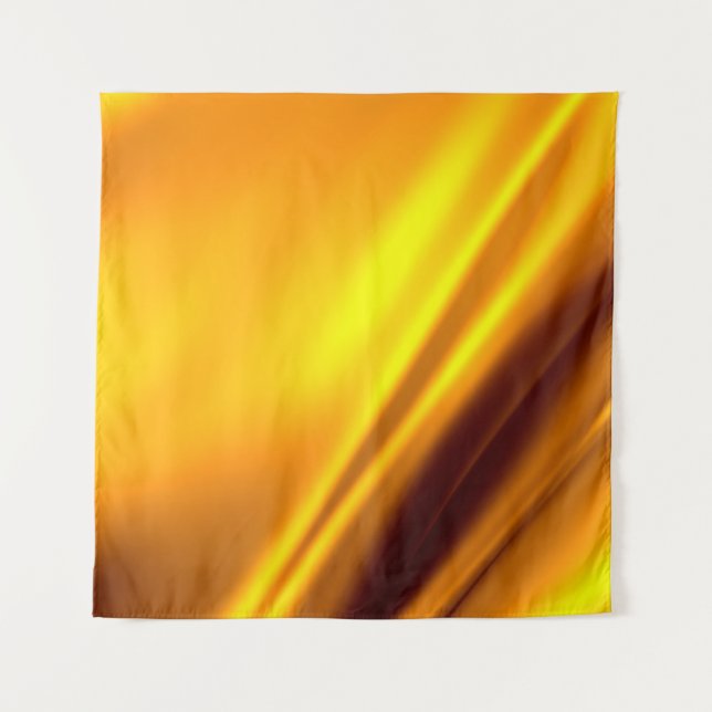 Tapiz Fondo abstracto de ondear oro (Anverso)