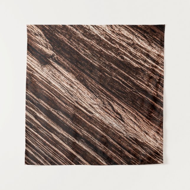 Tapiz Fondo antiguo de madera obsoleto de color marrón.  (Anverso)