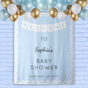 Tapiz Fondo Baby Shower de bienvenida de Cielito Lindo B